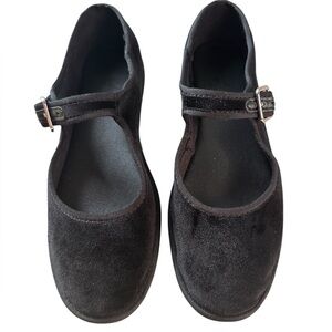 Women's Halston Ballet Flats w/ Memory Foam Insole black Universal Thread Sz 7